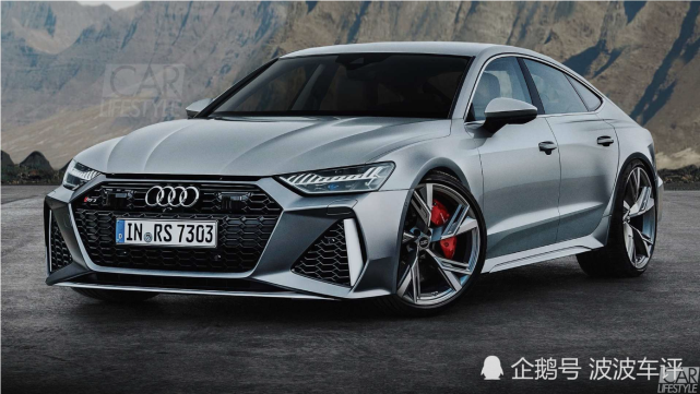 奥迪顶级性能车rs系列渲染图全新奥迪rs7造型最动感