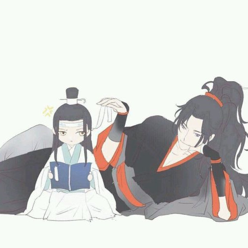 《魔道祖师》情头:魏婴vs蓝湛,羡羡从小到大没有不调皮的时候