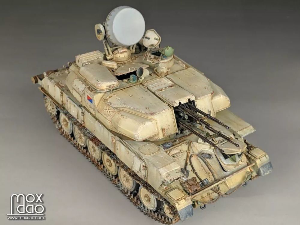 1/35 四管狂魔 zsu-23-4"石勒喀河"高炮中东涂装