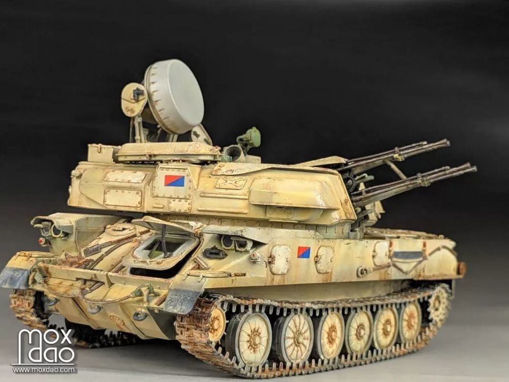 1/35 四管狂魔 zsu-23-4"石勒喀河"高炮中东涂装