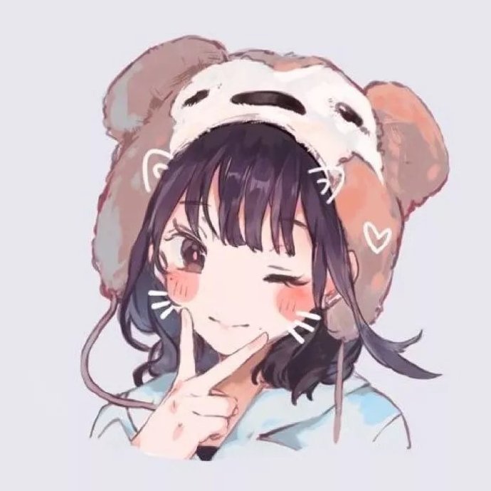 动漫女生头像,满满的少女心哦