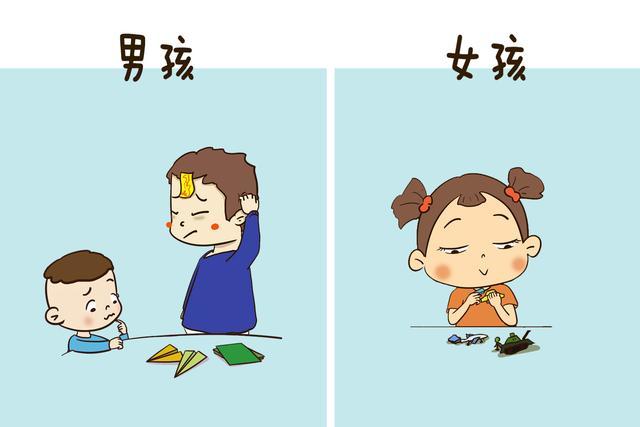 六岁内男孩和女孩有哪些不同五张对比图告诉你
