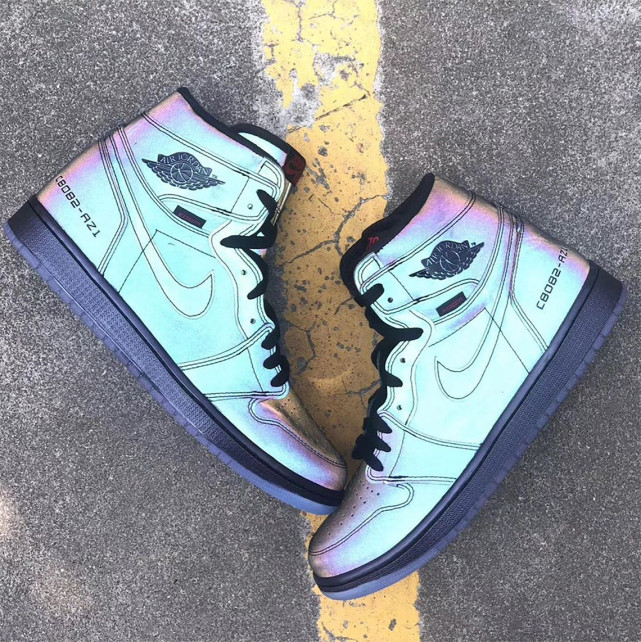 取掉Air-sole上zoom?反光AJ1Zoom曝光