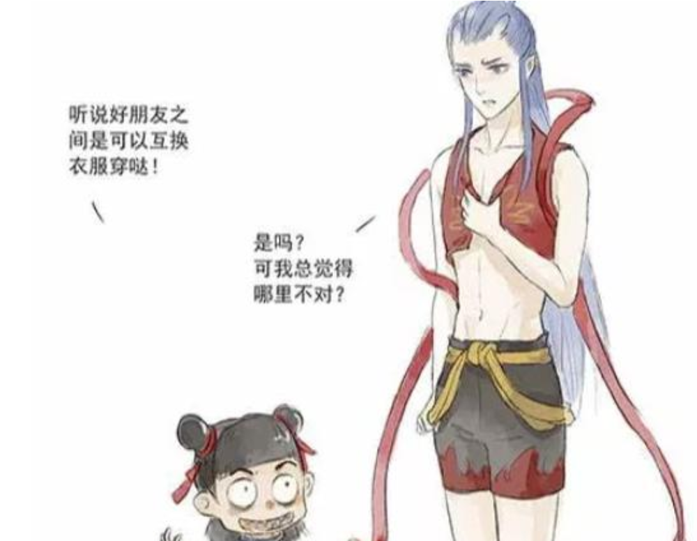 哪吒敖丙互换身体后,敖丙的小碎步成亮点,这是"反受为