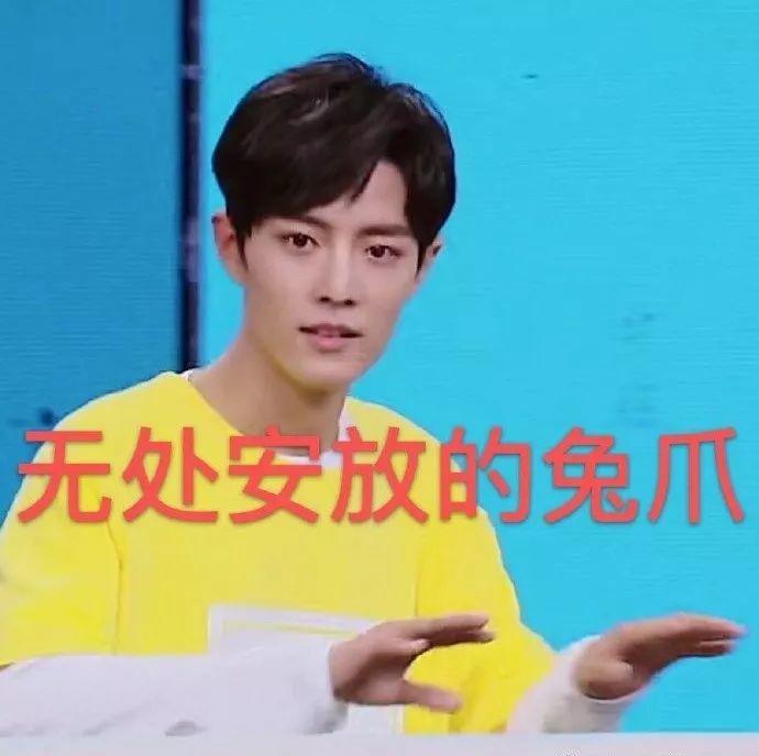 肖战搞笑表情包:小赞的搞笑技能放送,让你笑出猪叫声