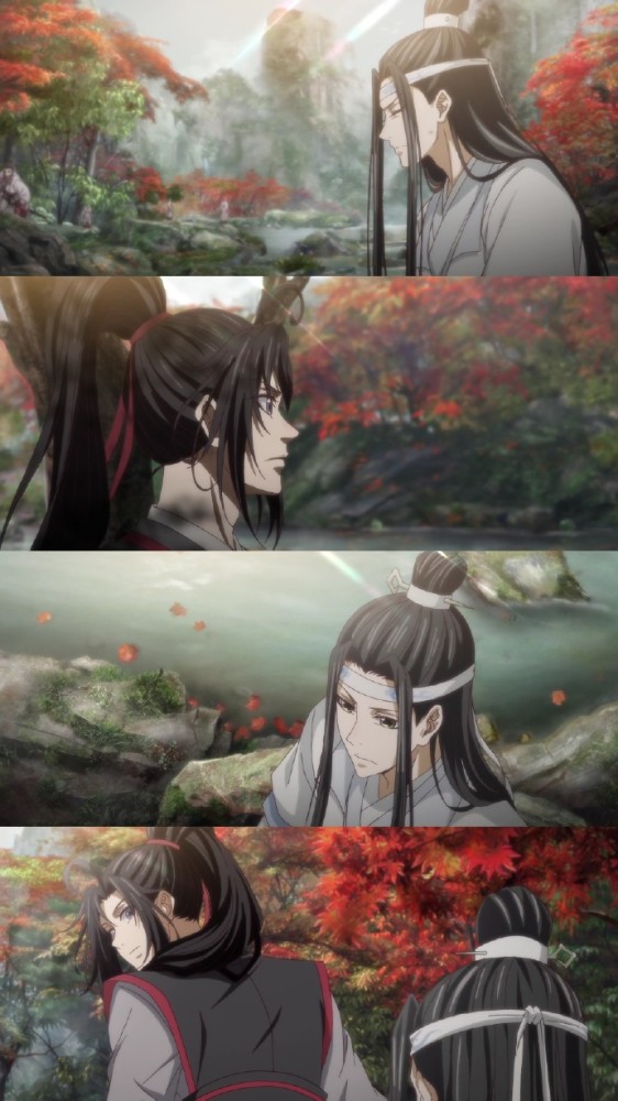 壁纸动漫,魔道祖师,魏无羡蓝忘机