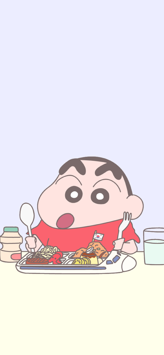 动漫图片,可爱的小新和小葵