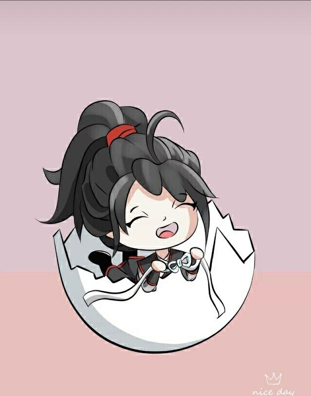 魔道祖师的图片:魏无羡和蓝忘机
