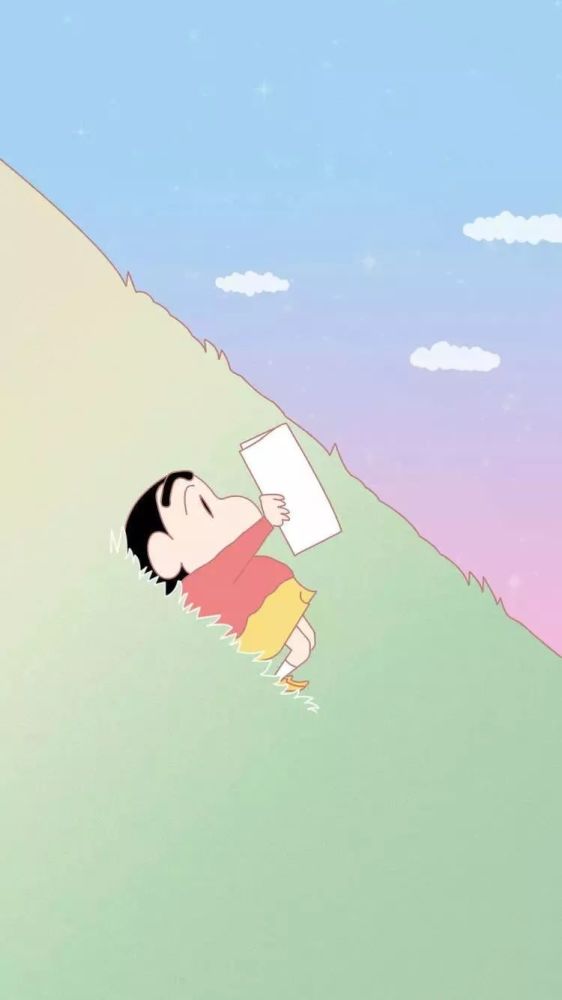 壁纸|愿活得像蜡笔小新一样快乐