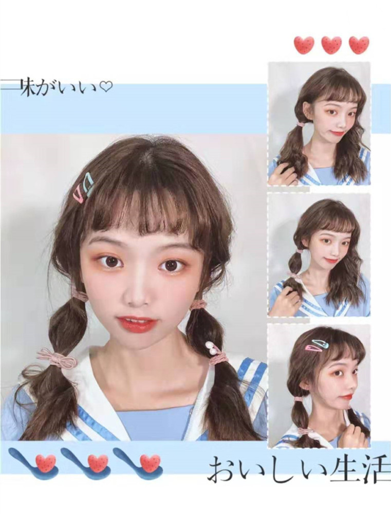 6款超可爱青春减龄发型,手残党也能get,少女心爆棚美哭男神