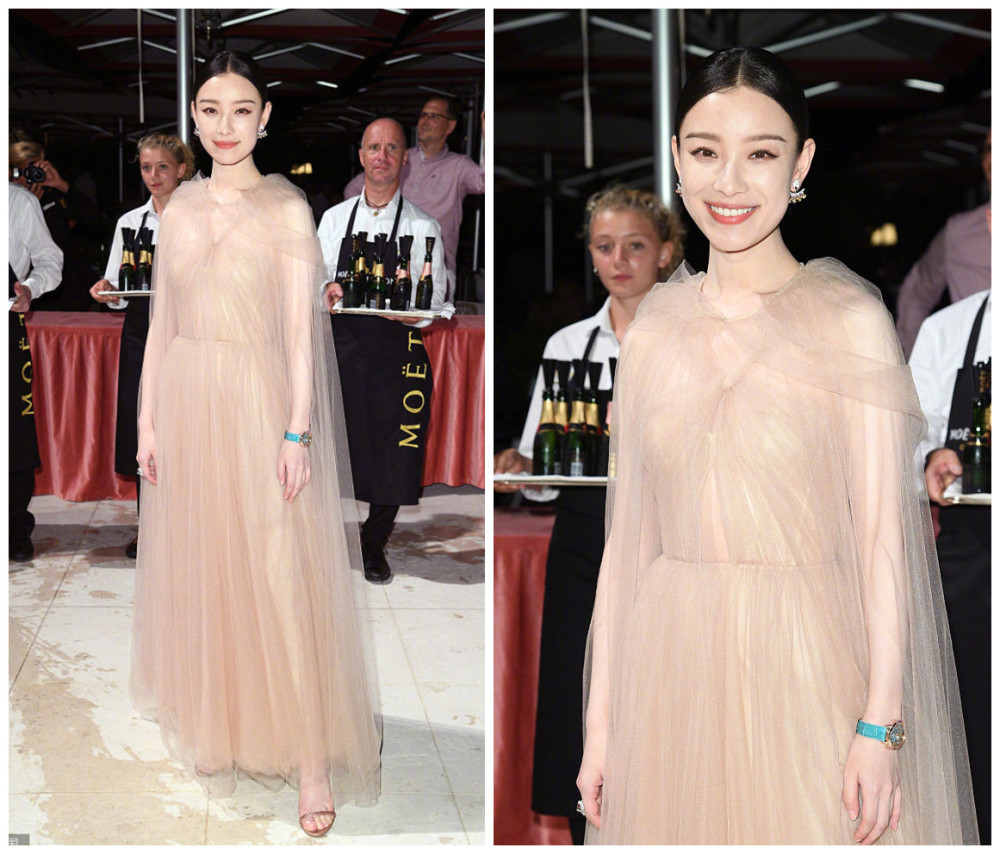 威尼斯红毯倪妮钟楚曦造型踩雷?浮夸元素却能轻松驾驭