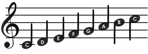例如,c大调音阶的主音是c,e小调音阶的主音是e.什么是音阶?