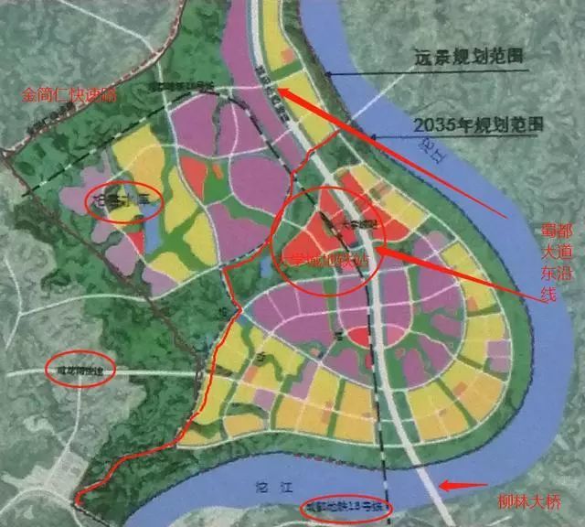 92平方公里,其中启动区为1平方公里.至2035年规划人口约6万人.