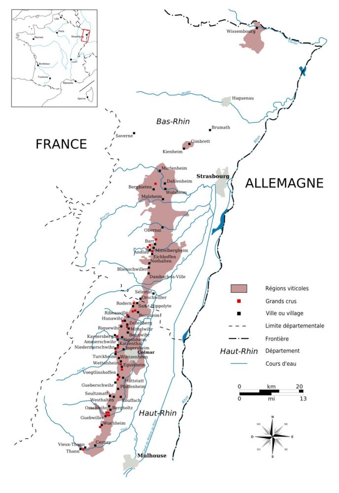 阿尔萨斯白葡萄酒 alsatian whites