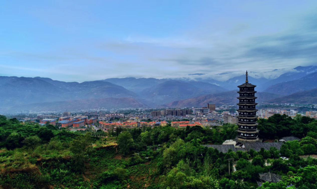 国家4a景区-金钟山景区宁远塔