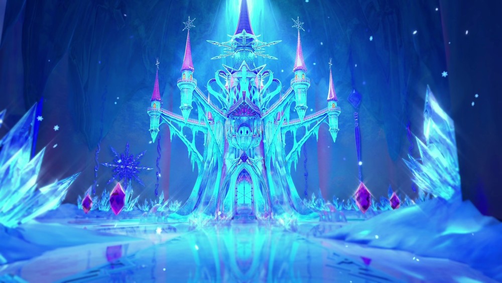 叶罗丽:仙境最美的四个王宫,冰晶宫最魔幻,你最喜欢哪