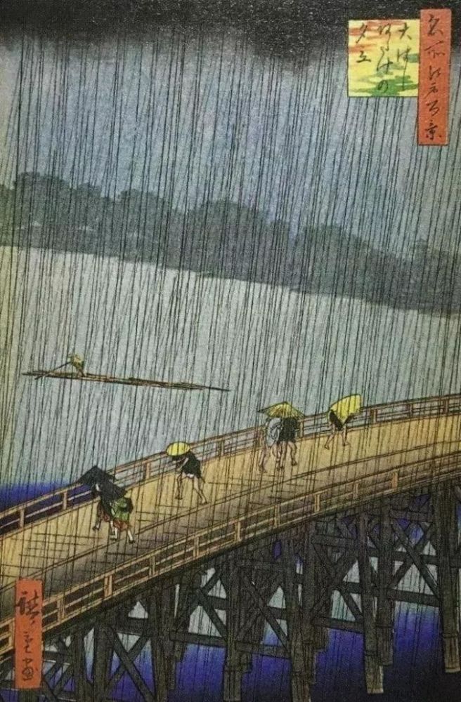 中外名画中风雨交加的不同表现手法