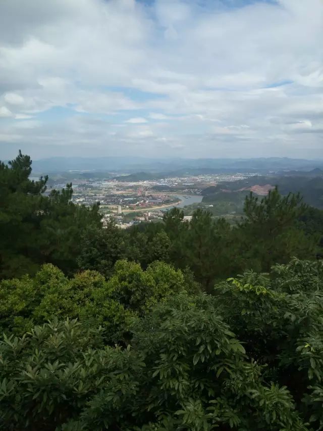 沐云海餐重峦饮两江瞰山城梧州白云山这些美景等你