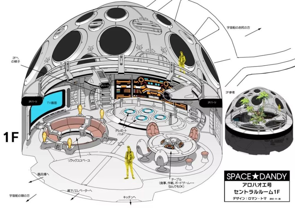 「太空丹迪」中的复古太空飞船设计