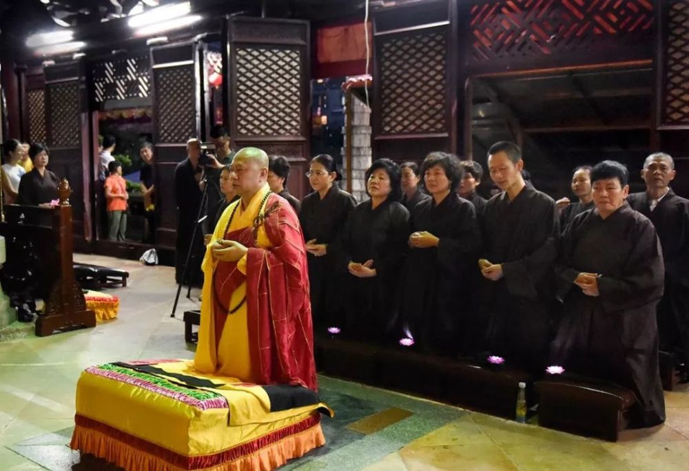 广州光孝寺圆满举行六祖圣诞传灯法会