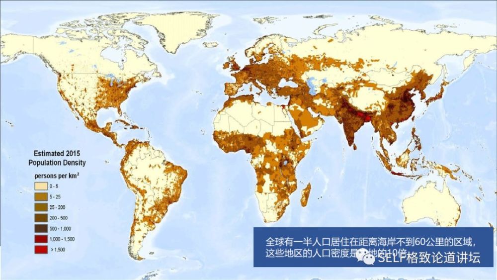 全球人口分布