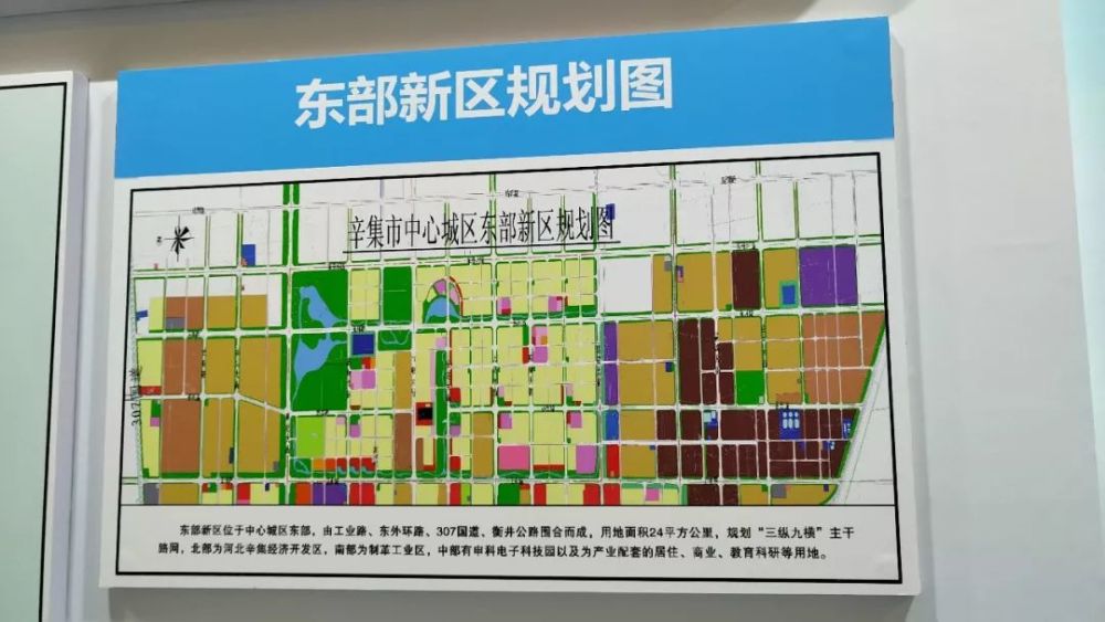 重磅!辛集东部新区规划图