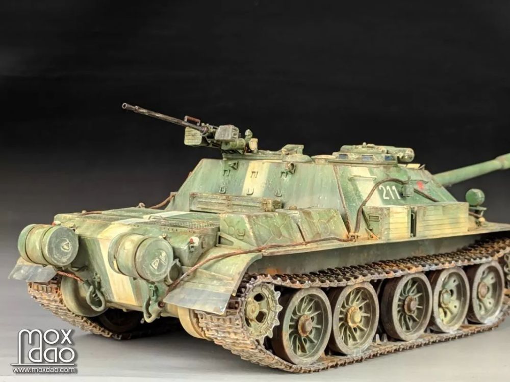 1/35 战后重火力 su-122-54 坦克歼击车