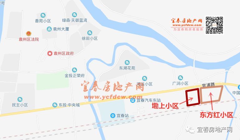袁州区14个棚改小区安置地,规划图全曝光