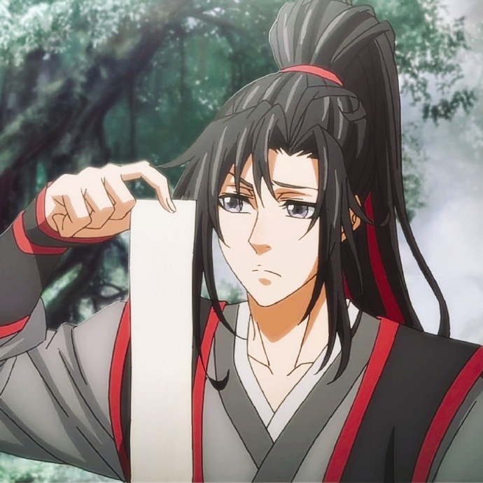 魔道祖师动画魏无羡思考的时候也太可爱了吧