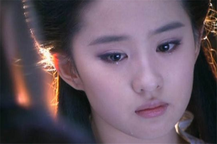 最后一页 电视剧里会出现很多美人流泪的这样一个场景,本来女明星都够
