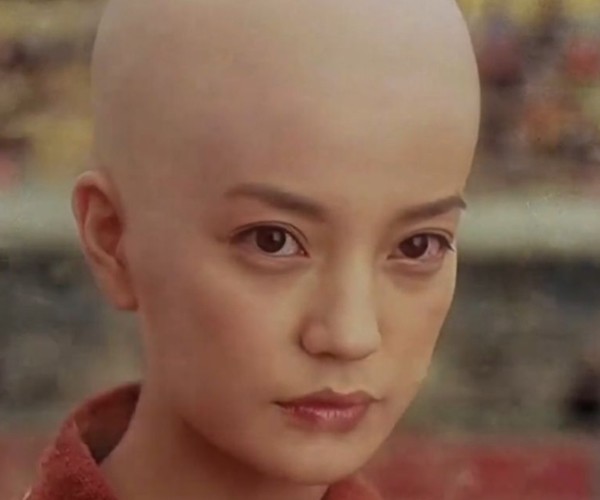 影视剧中那些光头女星,有颜就是任性,剃了光头你还认识她们吗?
