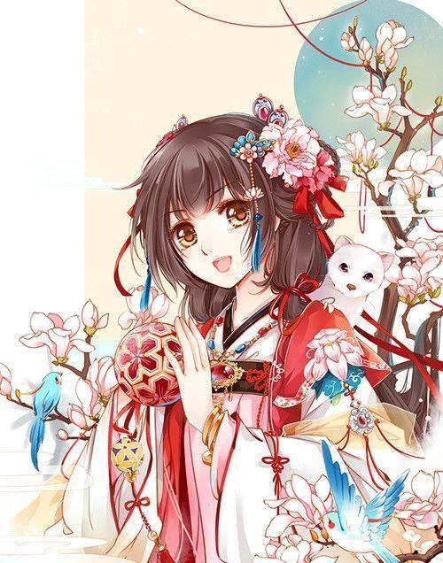 十二星座动漫美少女,萌萌哒的双鱼座,中国风的狮子座