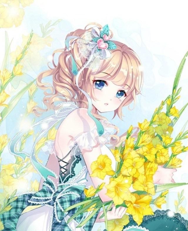 十二星座动漫美少女,萌萌哒的双鱼座,中国风的狮子座