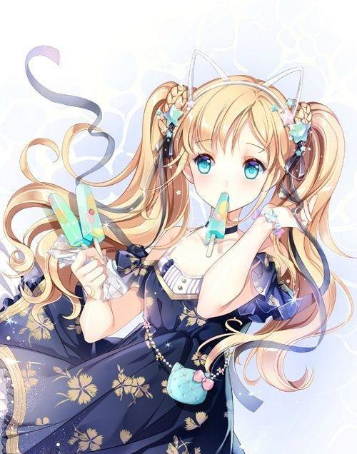 十二星座动漫美少女,萌萌哒的双鱼座,中国风的狮子座