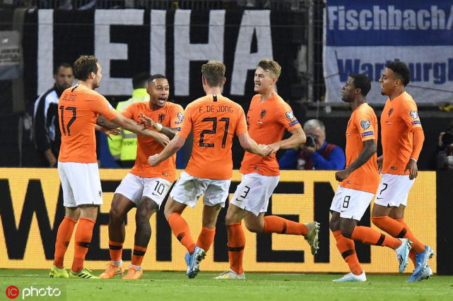 欧预赛-德国2-4荷兰 巴萨新核处子球克罗斯点球建功