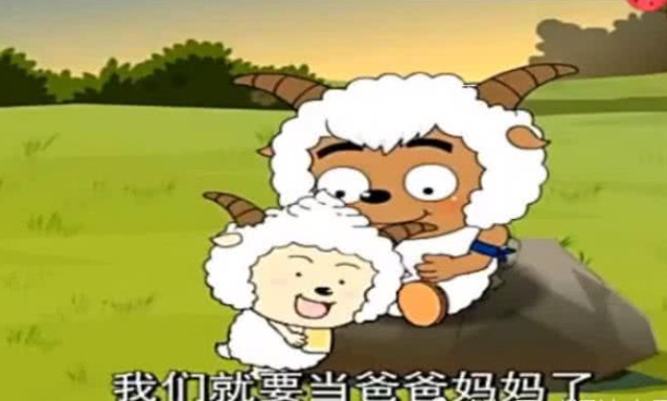 喜羊羊中4个毁童年的画面,沸羊羊生孩子,图4小孩都要