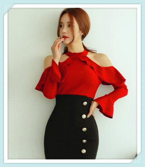 孙允珠时尚穿搭美图 :我们都喜欢的红色,原来这么漂亮
