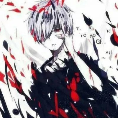 最新微信动漫头像男生 | 冷酷嗜血白发 炫酷头像,我就
