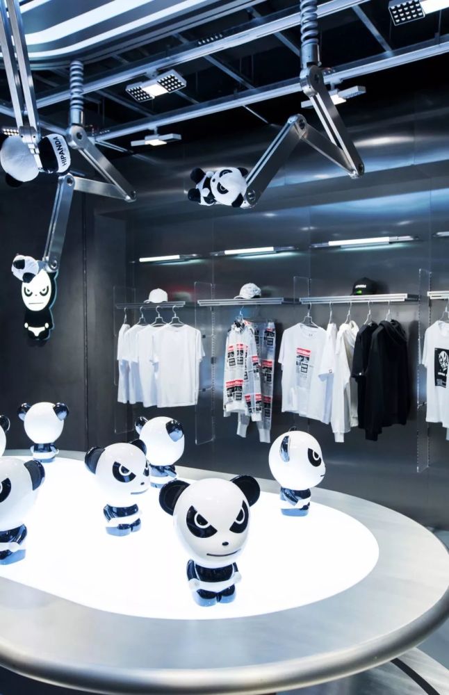 国潮品牌,我只服hipanda的门店设计!