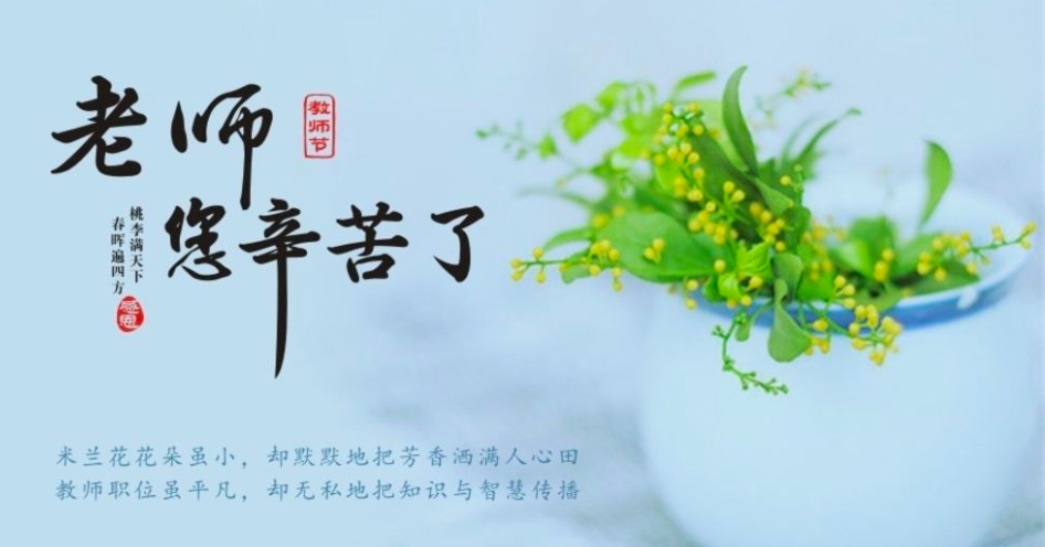 2019教师节来临,句句感动暖心的祝福语,送给辛勤耕耘