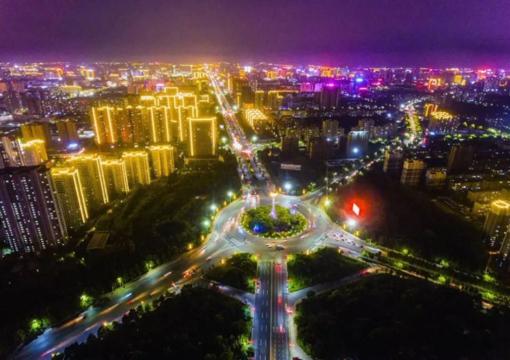 潍坊市城市夜景