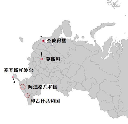 俄罗斯面积最小的5个省级行政区:有的人口最多,有的最