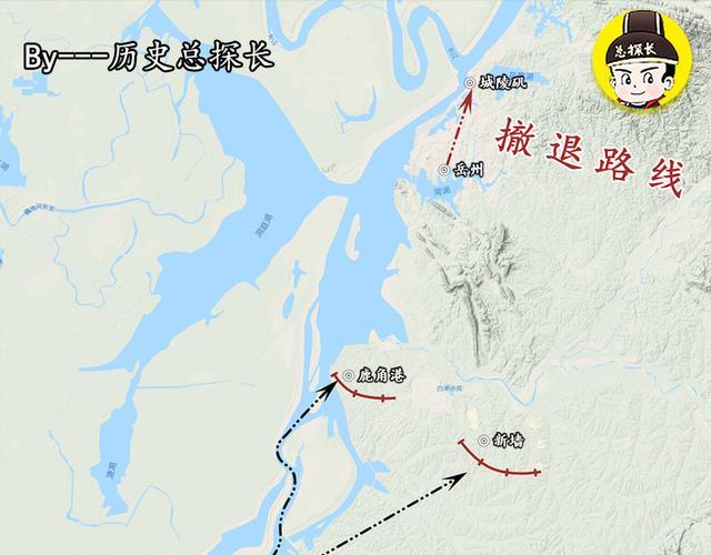 地图上的战争:湘军再次大捷!曾国藩重创4万太平军,逼近九江