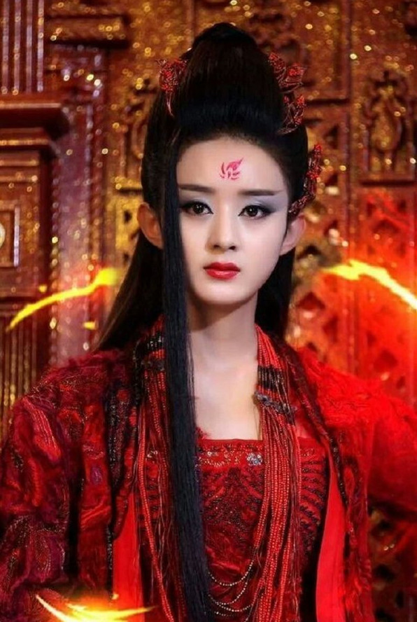赵丽颖,出自《花千骨》