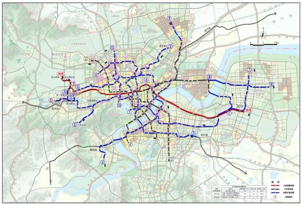 9号线北延,3号线东延!2025年杭州地铁这么建!