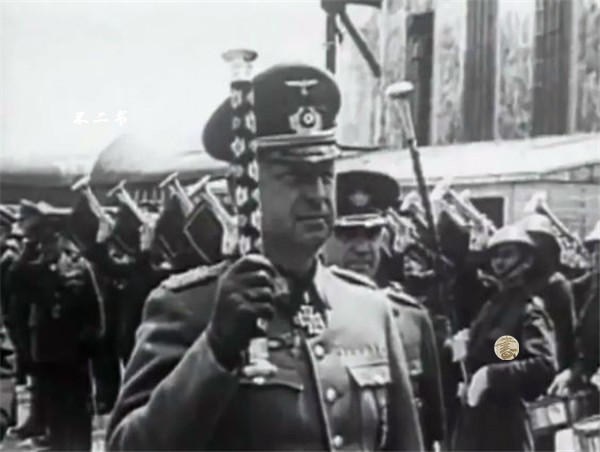 二战德国三大名将之一:镜头下的曼施坦因,超前战术
