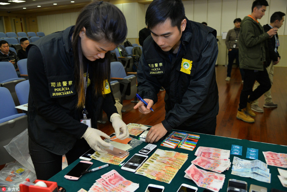 澳警方联同內地公安捣毁卖淫集团 拘捕60余人(图)