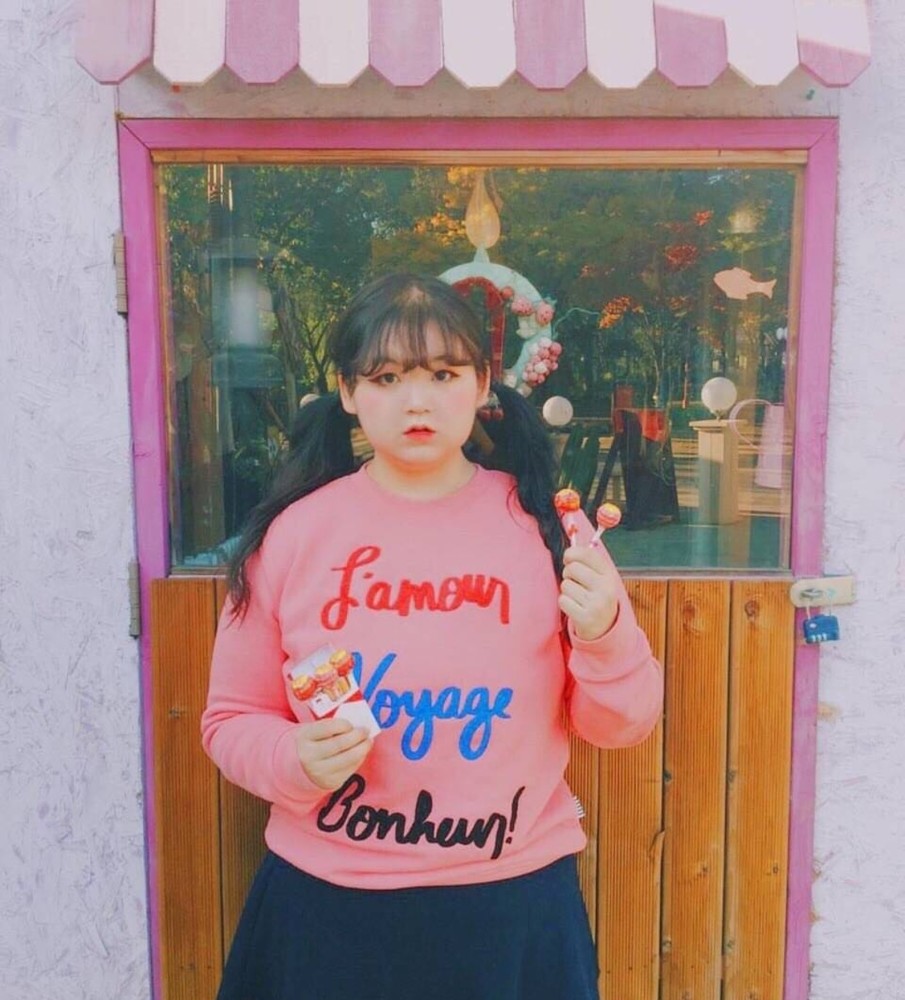 胖胖美少女萌萌装扮也好看