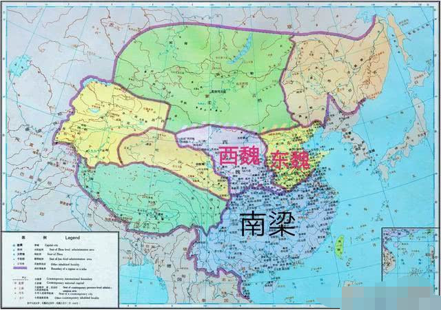 北魏分成东魏与西魏,都是魏国,那他们互相怎么称呼?