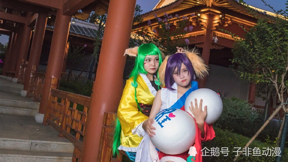 狐妖小红娘cosplay:涂山三姐妹,白月初和东方月初齐聚